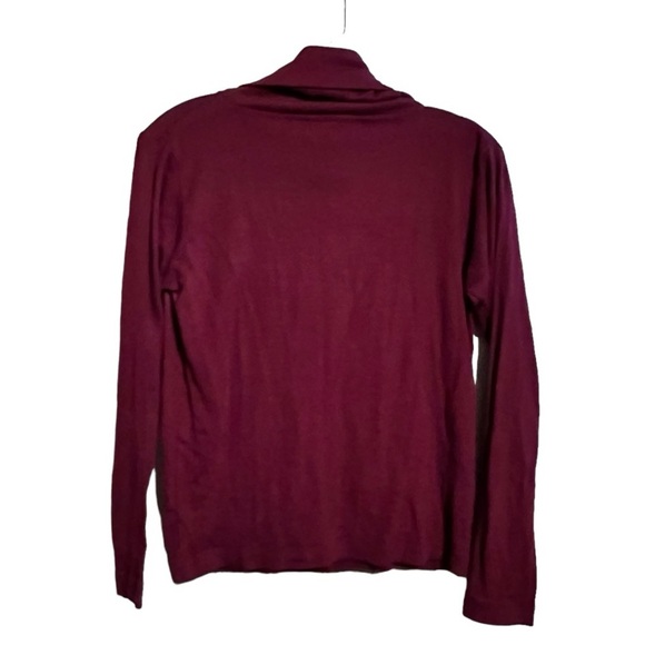 Vintage Acrylic Lightweight Turtleneck Sweater - Picture 3 of 4